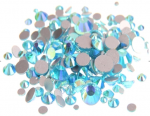 Strasssteine aus Kristallglas Aquamarine AB